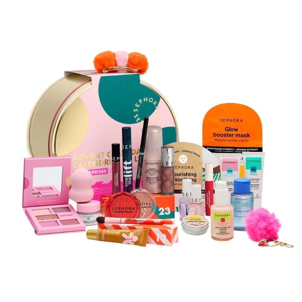 Sephora Collection Premium Makeup & Skincare Advent Calendar Gift Set $245 Value
